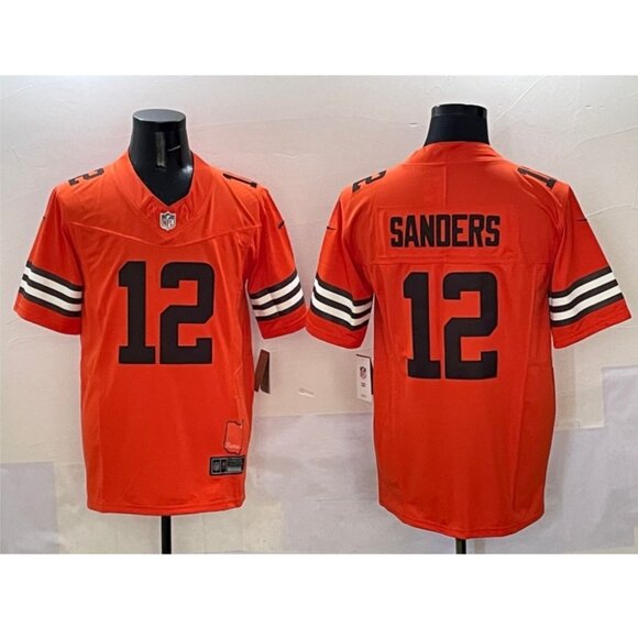 Mens Youths Kids Womens Shedeur Sanders Jersey Stitched Orange